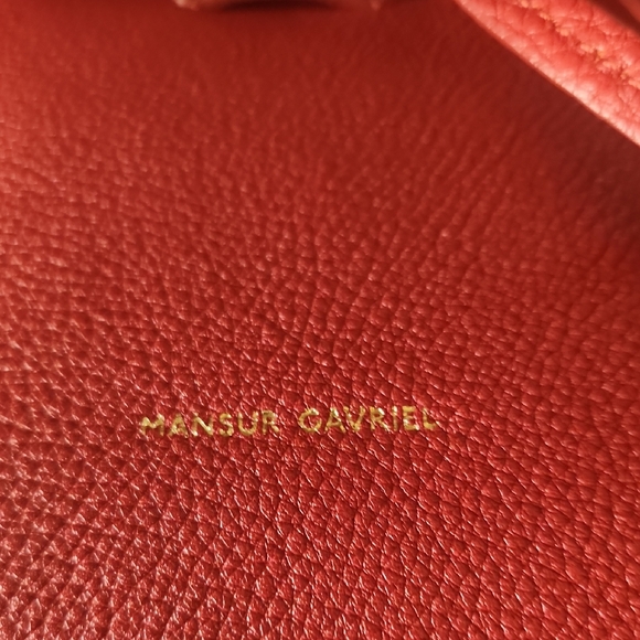 Mansur Gavriel Lady Mini Soft Leather Messenger Bag - Picture 6 of 12